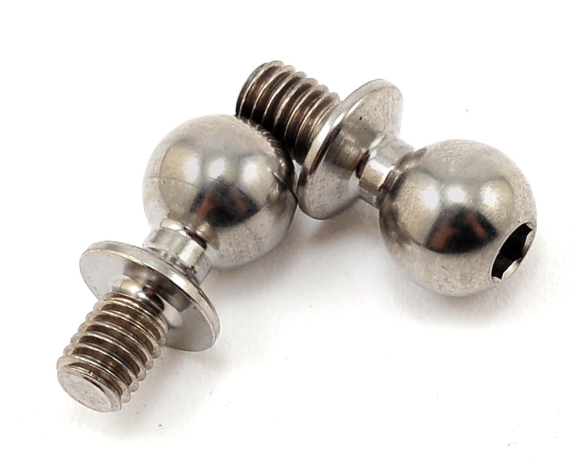 Titanium Factory Team Heavy Duty Ball Studs 4mm (2) (ASC91750)