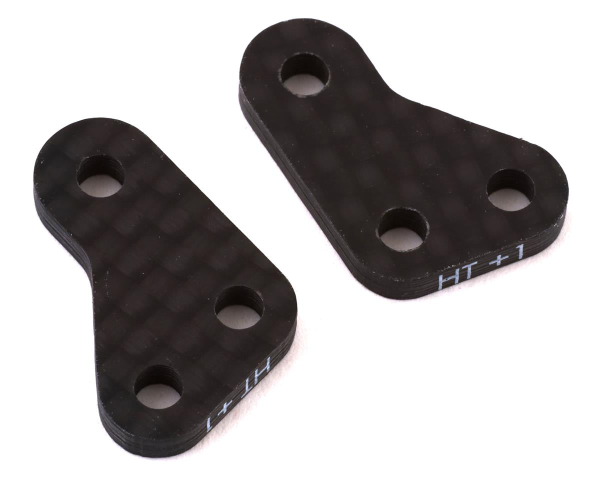 Carbon Fiber Factory Team HT Steering Block Arms +1 for B6.3 (ASC91902)