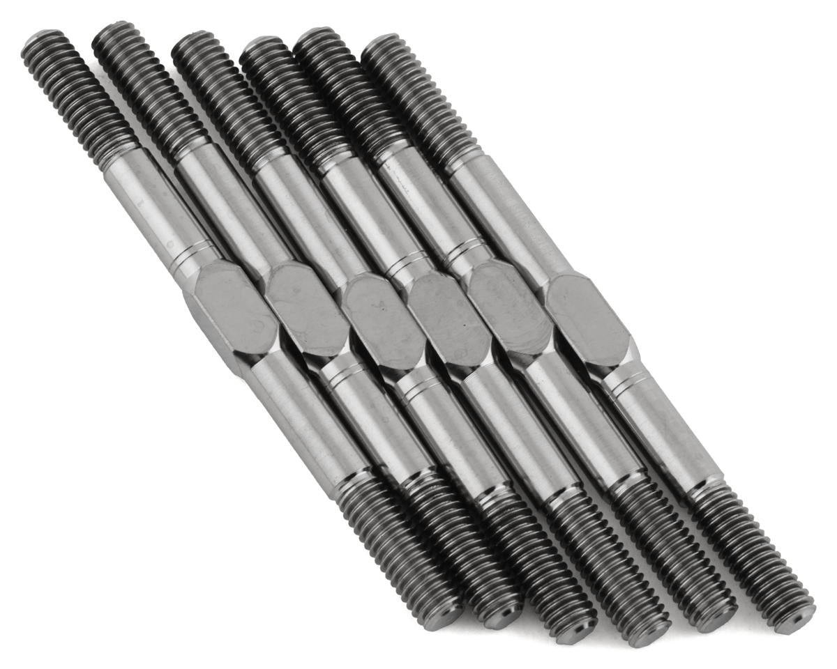 Titanium Factory Team Turnbuckle Set 3.5mm for B6.4/B6.4D (6) (ASC92360)
