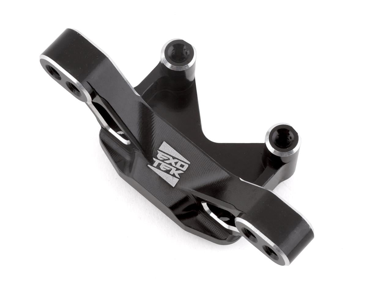 TLR 22S Drag HD Aluminum Front Camber Block Silver/Black (EXO2026)