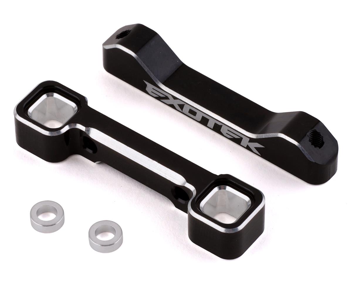 TLR Aluminum 22S Rear Toe Adjustment Arm Mounts (EXO2067)