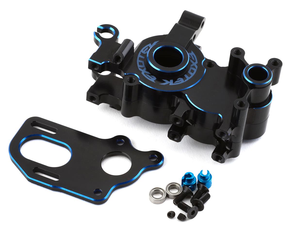 B6 Alloy Drag Gear Box Set with Motor and Sway Bar Mounts (EXO2094)