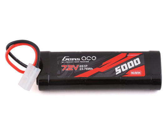 5000mAh 7.2V 6-Cell NiMH Battery Pack with Tamiya Plug (GEANM6S5000T)