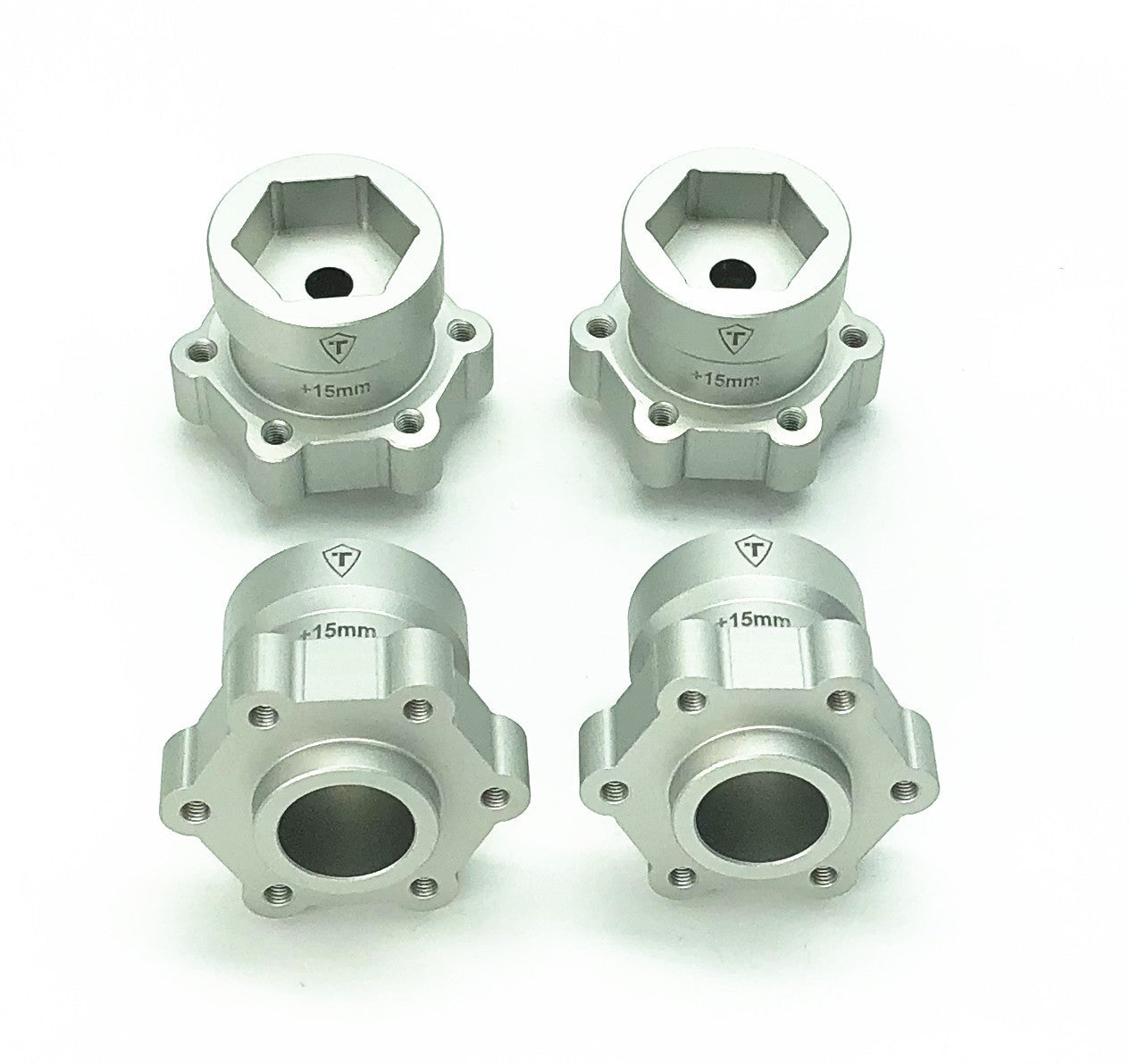 Wheel Hubs Spacers +15mm LMT SLV (TRLB07KSXR397)