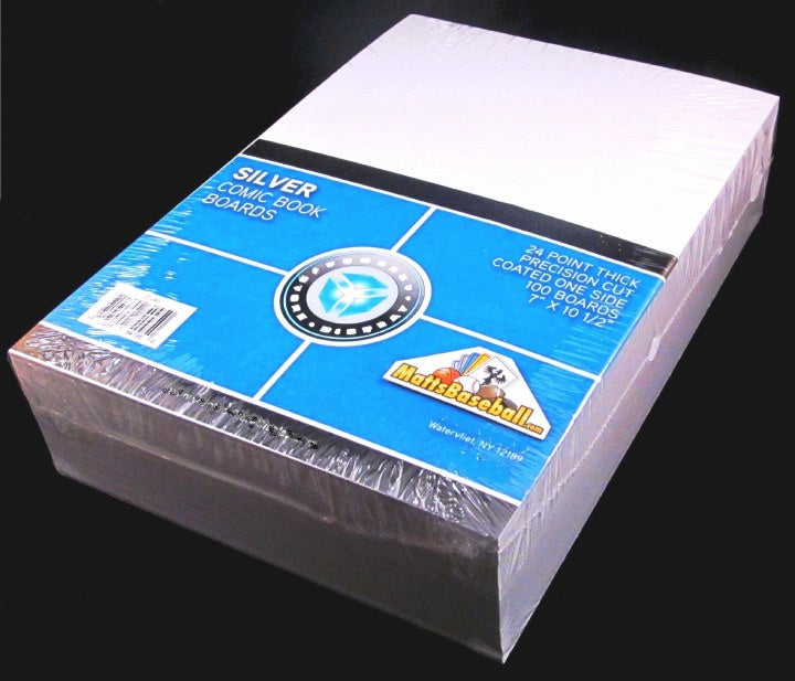 SILVER COMIC BOOK BOARDS (MBBSILBD)