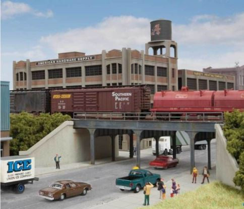Urban Steel Overpass -- Kit N (933-3871)