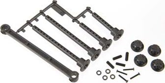 Extended Front and Rear Body Mounts for Losi SCTE, SCTE 2.0 (PRO630500)
