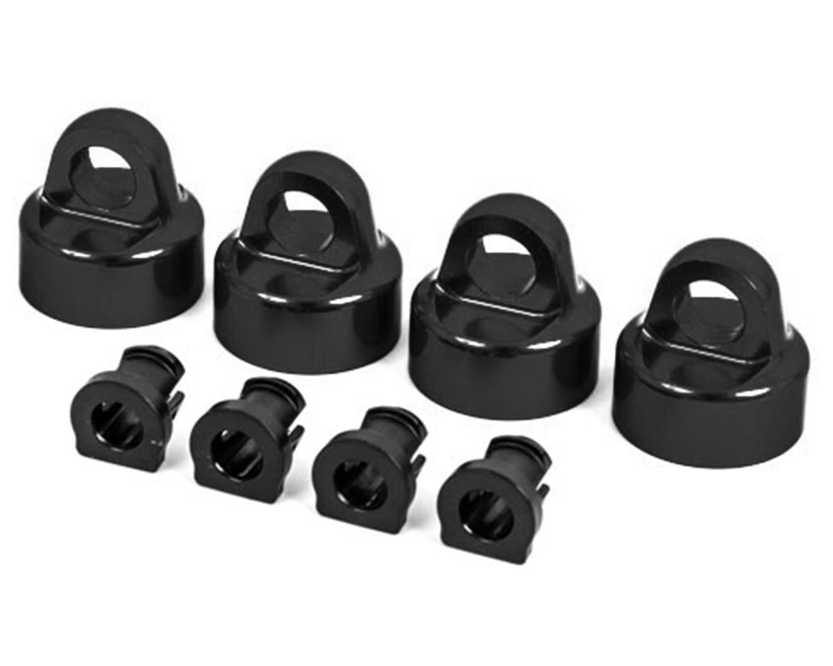SHOCK CAP ALUM GTX BLK(SLEDGE) (TRA9664A)