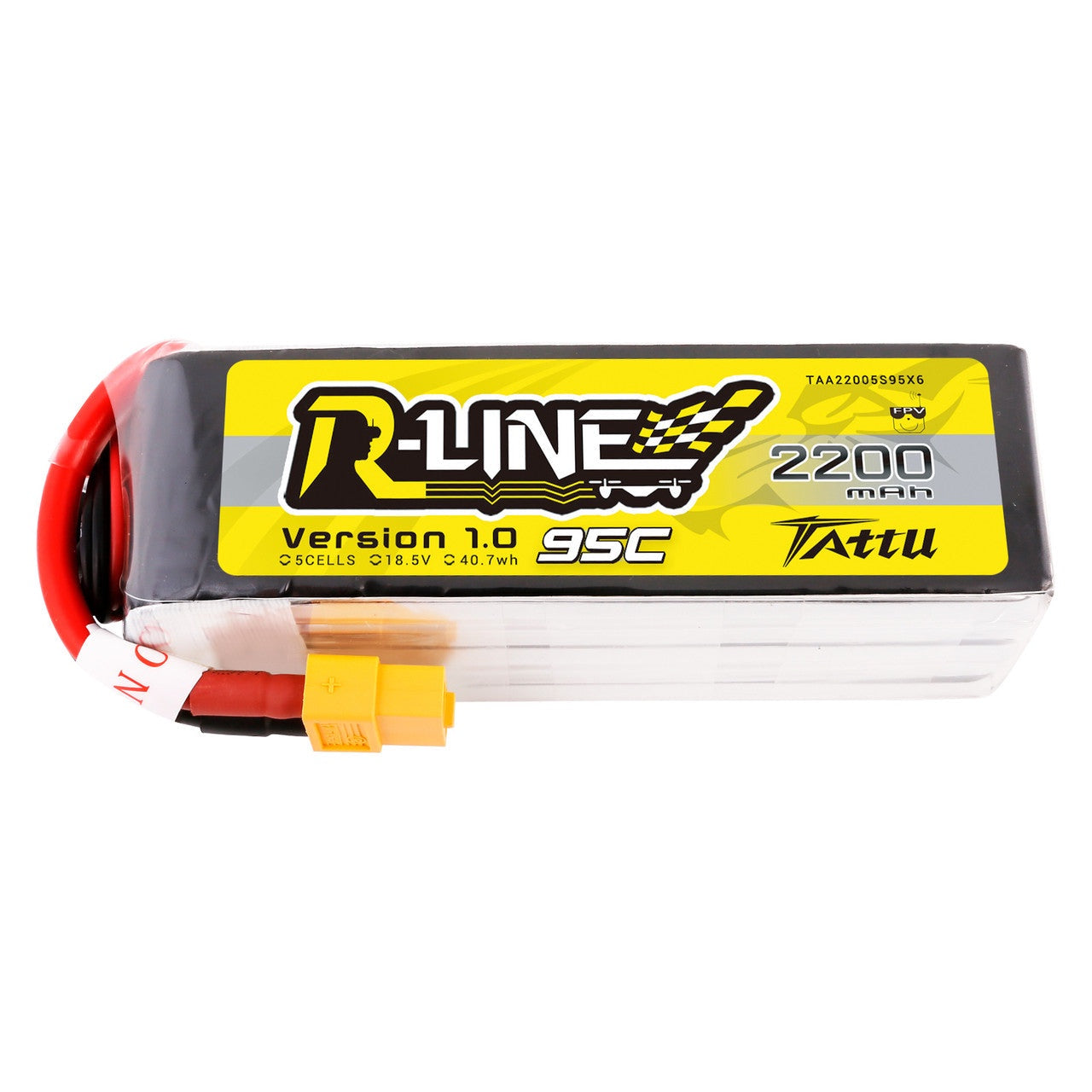 Tattu R-Line 18.5V 2200mah 5S 95 (TAA22005S95X6)