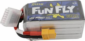 FUN-FLY 1300MAH 100C 22.2V W/XT6 (TAA13006S10X6)