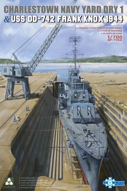 1/700 Navy Yard Drydock Dd-742 (TAK7058)