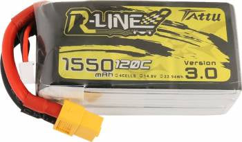 1550MAH 14.8V 120 3.0 W/XT60 (TAA15504S12X6)