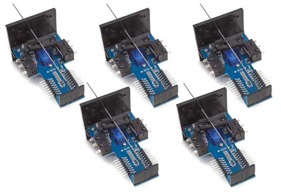 A Walthers Layout Control System Vertical-Mount Switch Machine (5) (942-501)