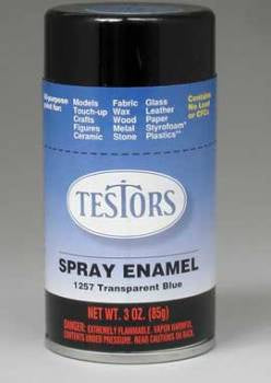 SPRAY TRANSPARENT BLUE 3OZ. (TES1257T)