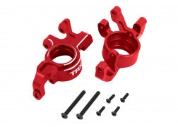 STEERING BLOCKS ALUM RED (TRA7836RED)