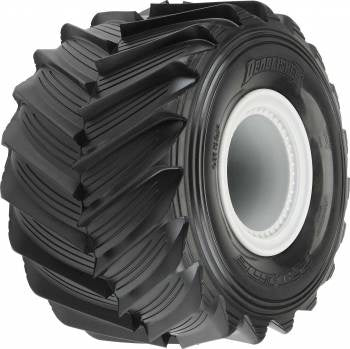 Demolisher 2.6"/3.5" Mounted Gray Wheels Losi LMT Front or Rear (2) (PRO1018715)