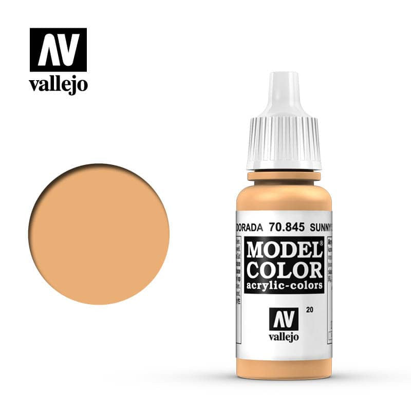 Model Color Sunny Skin Tone Acrylic Paint 18ml Bottle (VLJ70845)