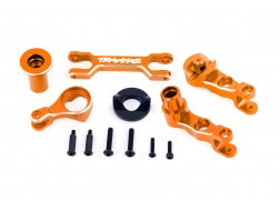 X-MAXX STEERING BELLCRANKS ALUM (TRA7746ORNG)