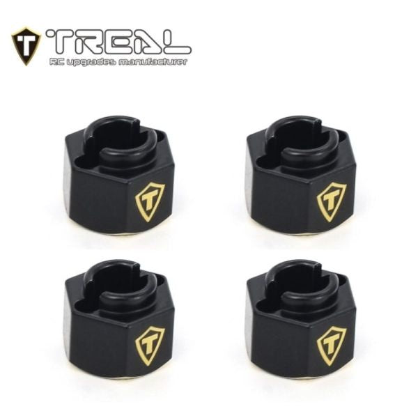 Brass Wheel Hubs 7mm*6mm Hex (TRLX003K9N19V)