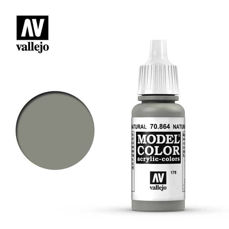 Model Color Natural Steel Acrylic Paint 18ml Bottle (VLJ70864)