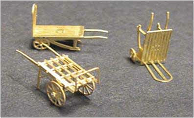 Luggage Carts - Etched Brass Kit (TNA96618)