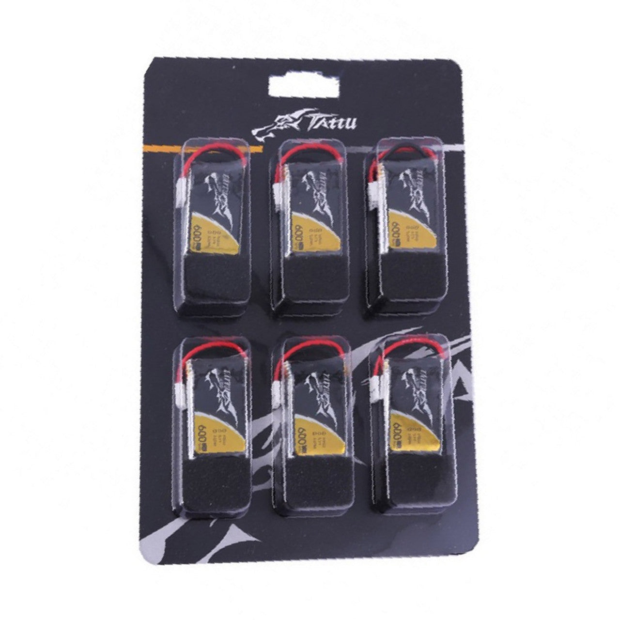 600MAH 3.7V 35C W/MOLEX PLUG (TAA6001S25)