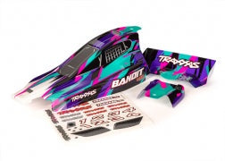 Bandit VXL Purple Prepainted Body (TRA2436T)
