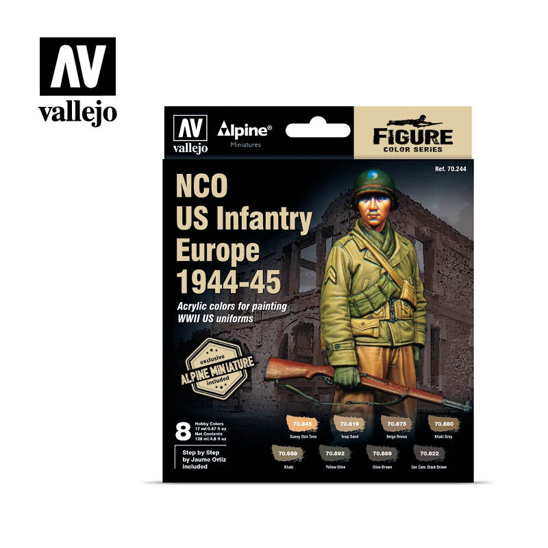 Nco Us Infantry Figure Set (VLJ70244)