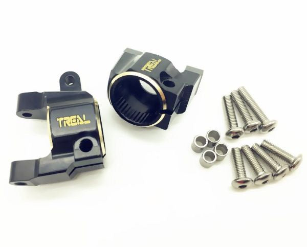 Brass C Hubs for Axail SCX10 II (TRLX0029HDWFX)
