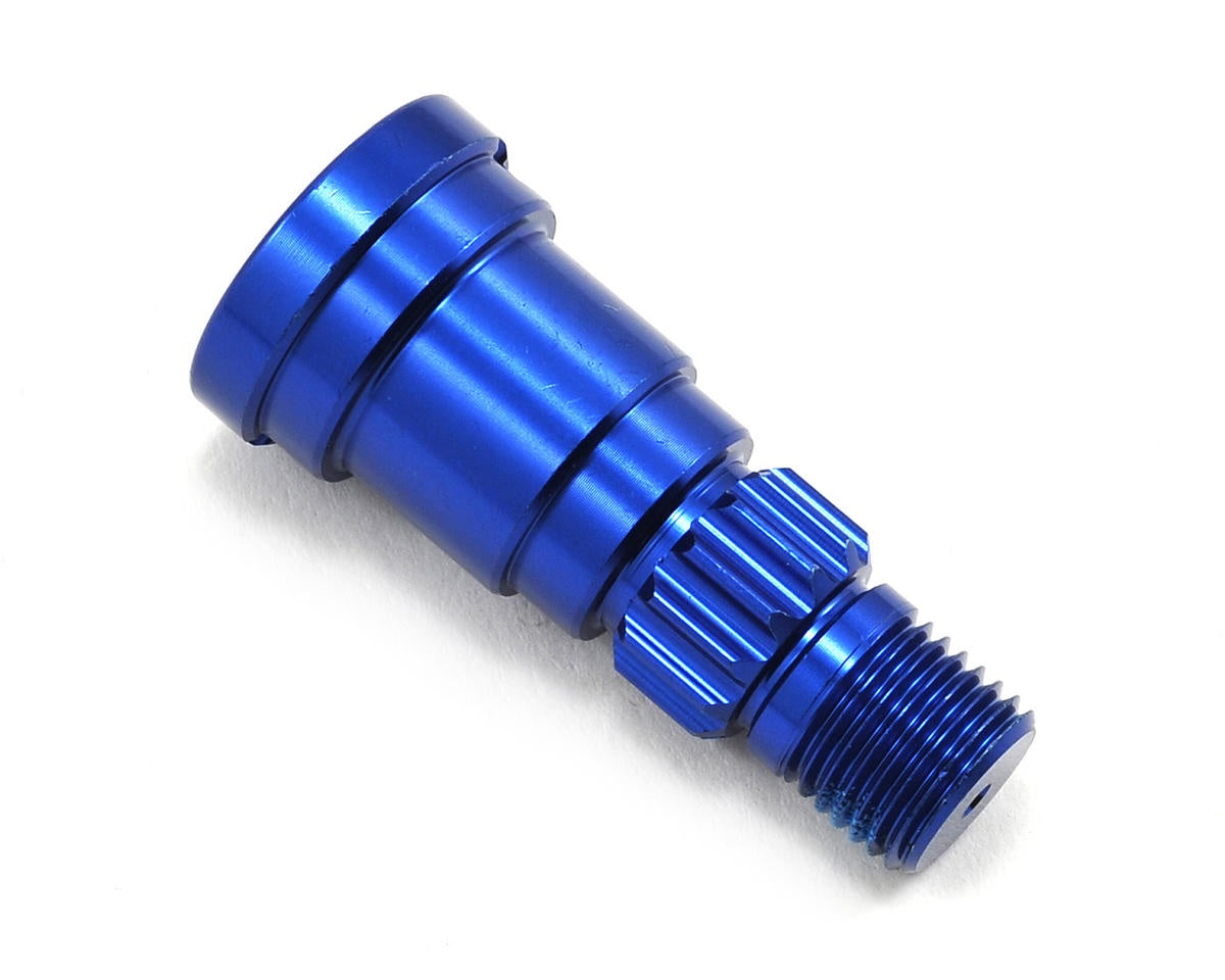 Stub Axle Aluminum Blue Ano (TRA7753)