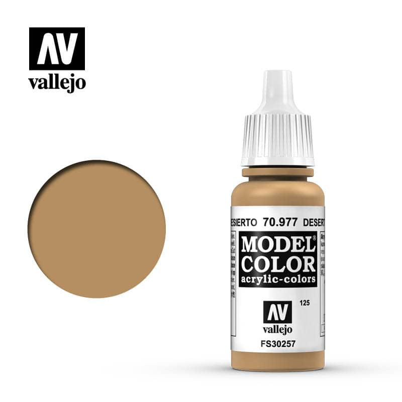 Model Color Desert Yellow Acrylic Paint 18ml Bottle (VLJ70977)