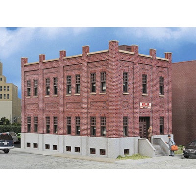 Brick Office Building -- Kit - 7 (933-4050)