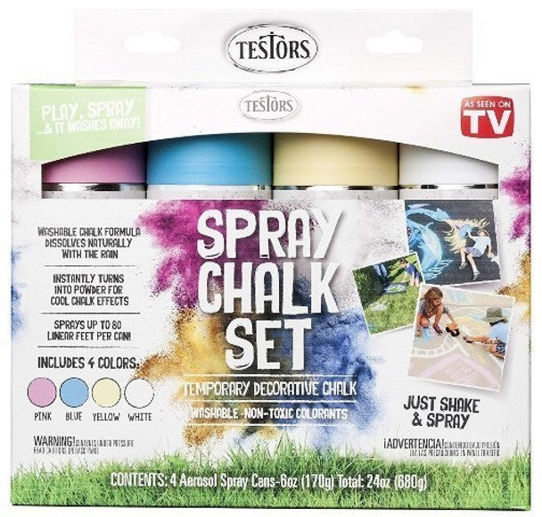 Spray Chalk 4 Color Kit (TES306006)