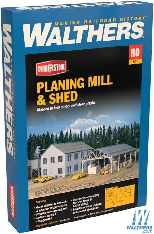 Planing Mill and Shed -- Kit - M (933-3059)