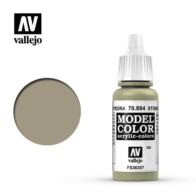 Model Color Stone Grey Acrylic Paint 18ml Bottle (VLJ70884)