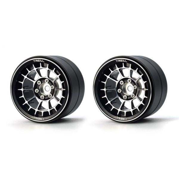 Beadlock Wheels 2.2 (2)pcs BLCK (TRLX002YF7CH9)