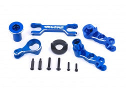 X-MAXX STEERING BELLCRANKS ALUM (TRA7746BLUE)