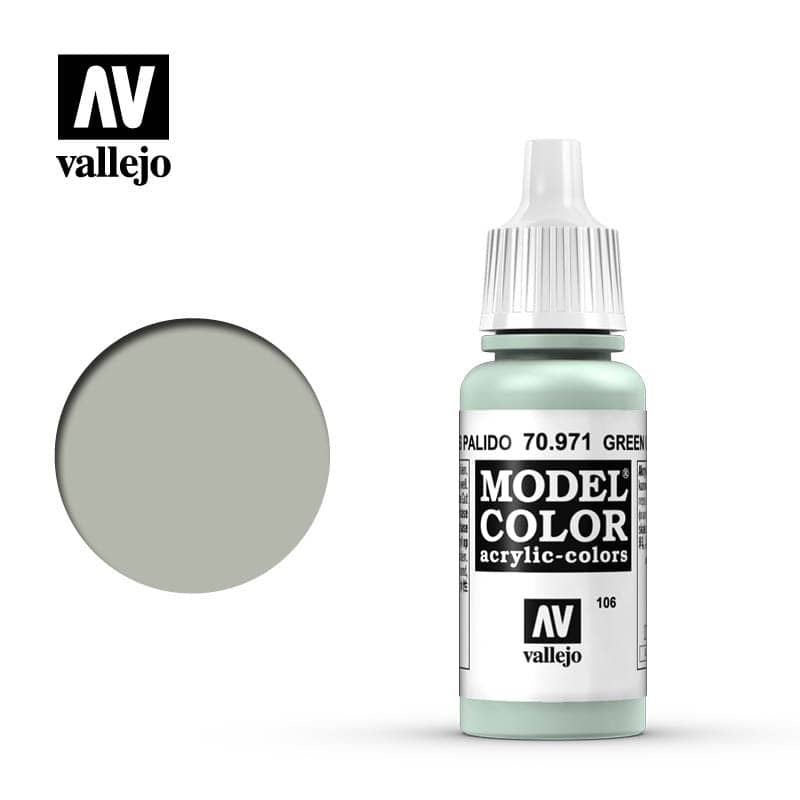 Model Color Green Grey Acrylic Paint 18ml Bottle (VLJ70971)