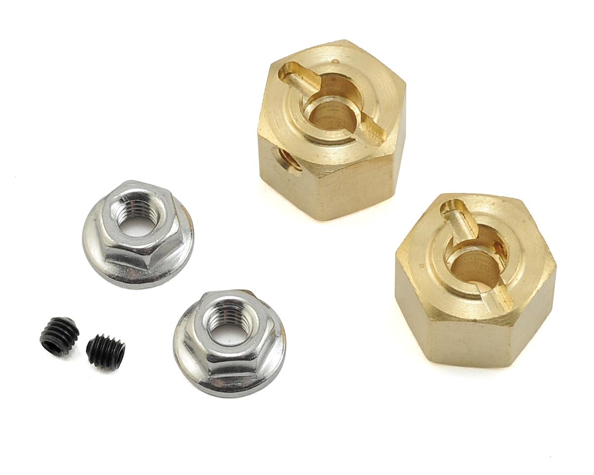 12mm Brass Hex 10mm Width (2) (KNK12X10BRA)