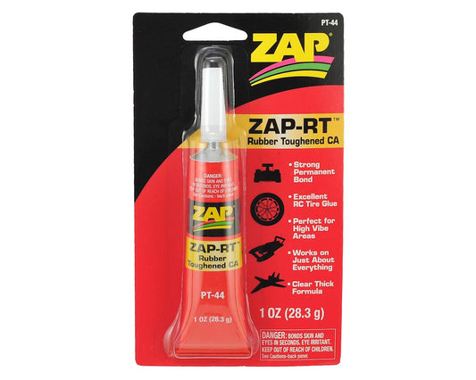 Zap Rubber Toughened CA Glue 1oz (PAAPT44)
