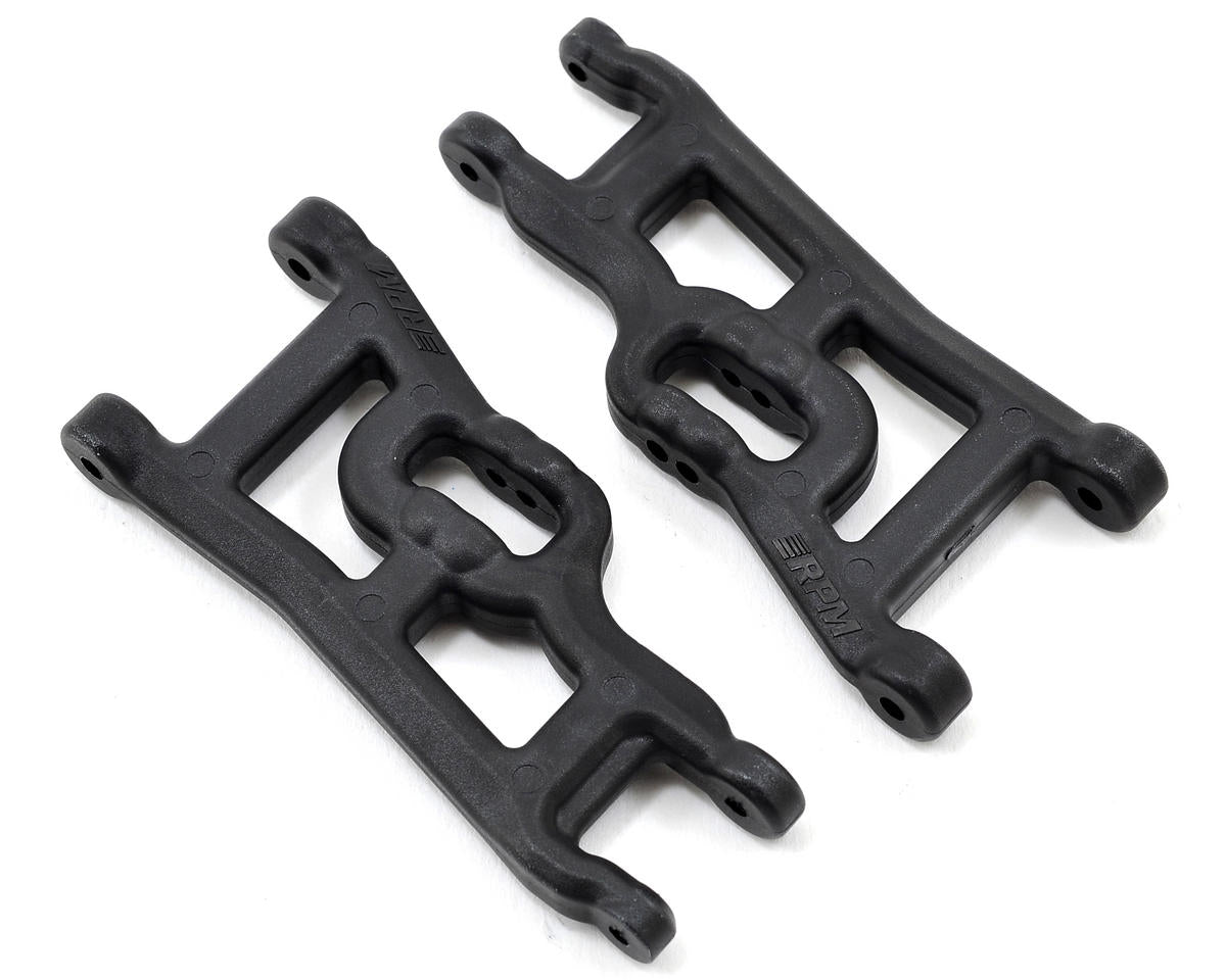 Offset-Compensating Wide Black Front A-Arms for Slash (2) (RPM70552)