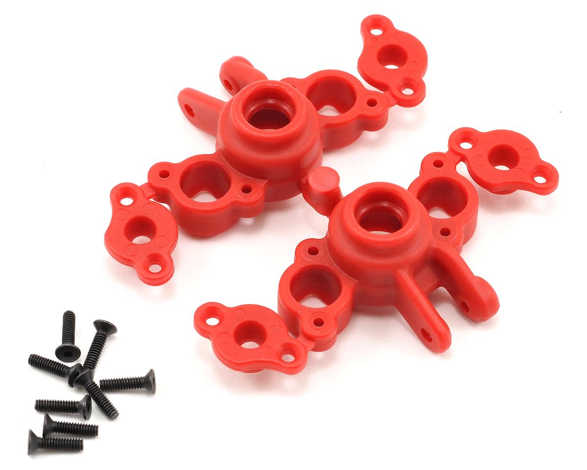 Red Front/Rear Axle Carriers for 1/16 E-Revo (2) (RPM73169)