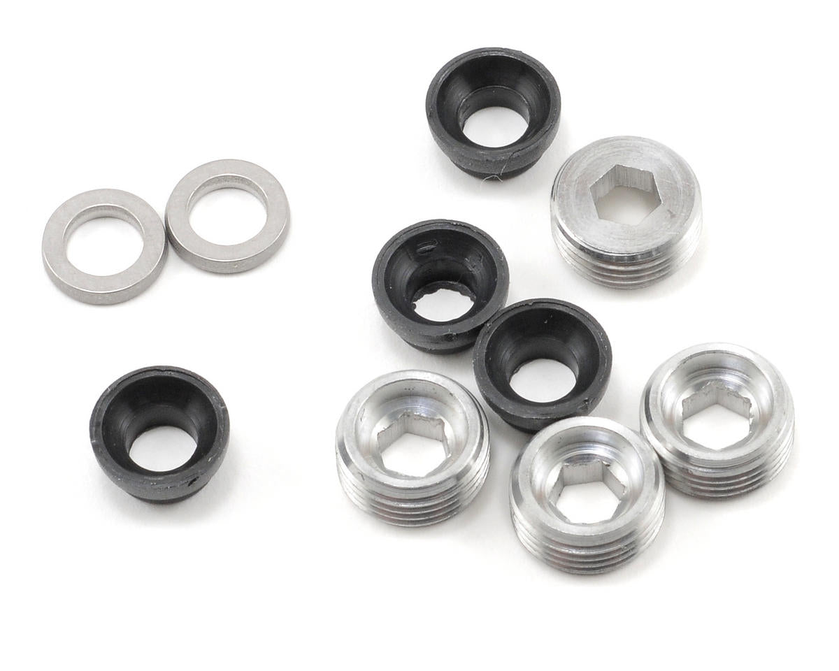 Pillow Ball Set Screws and Bushing Caps for T-Maxx/E-Maxx/MGT (RPM80010)