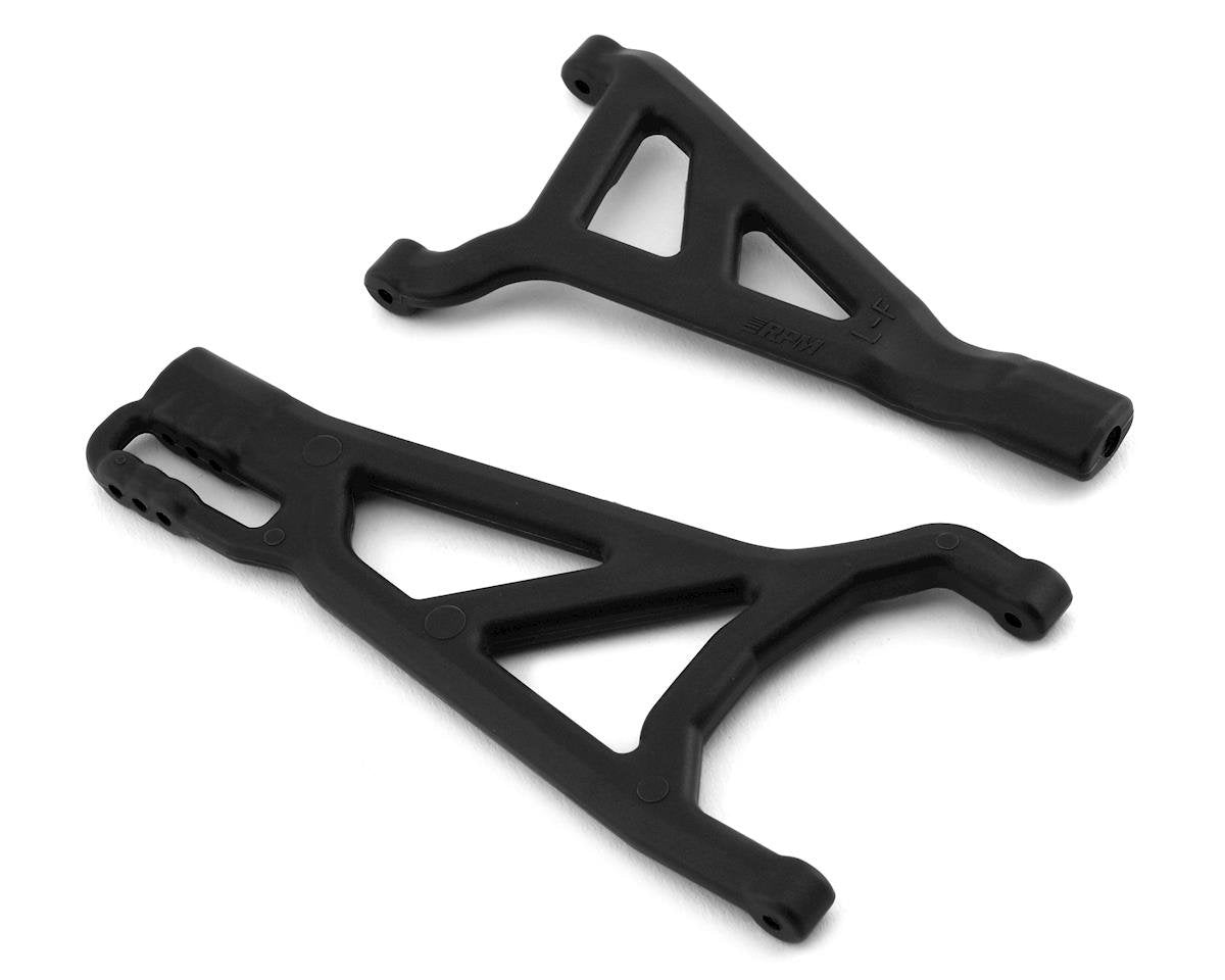 Black Front Left Suspension Arms for E-Revo 2.0 (2) (RPM81512)