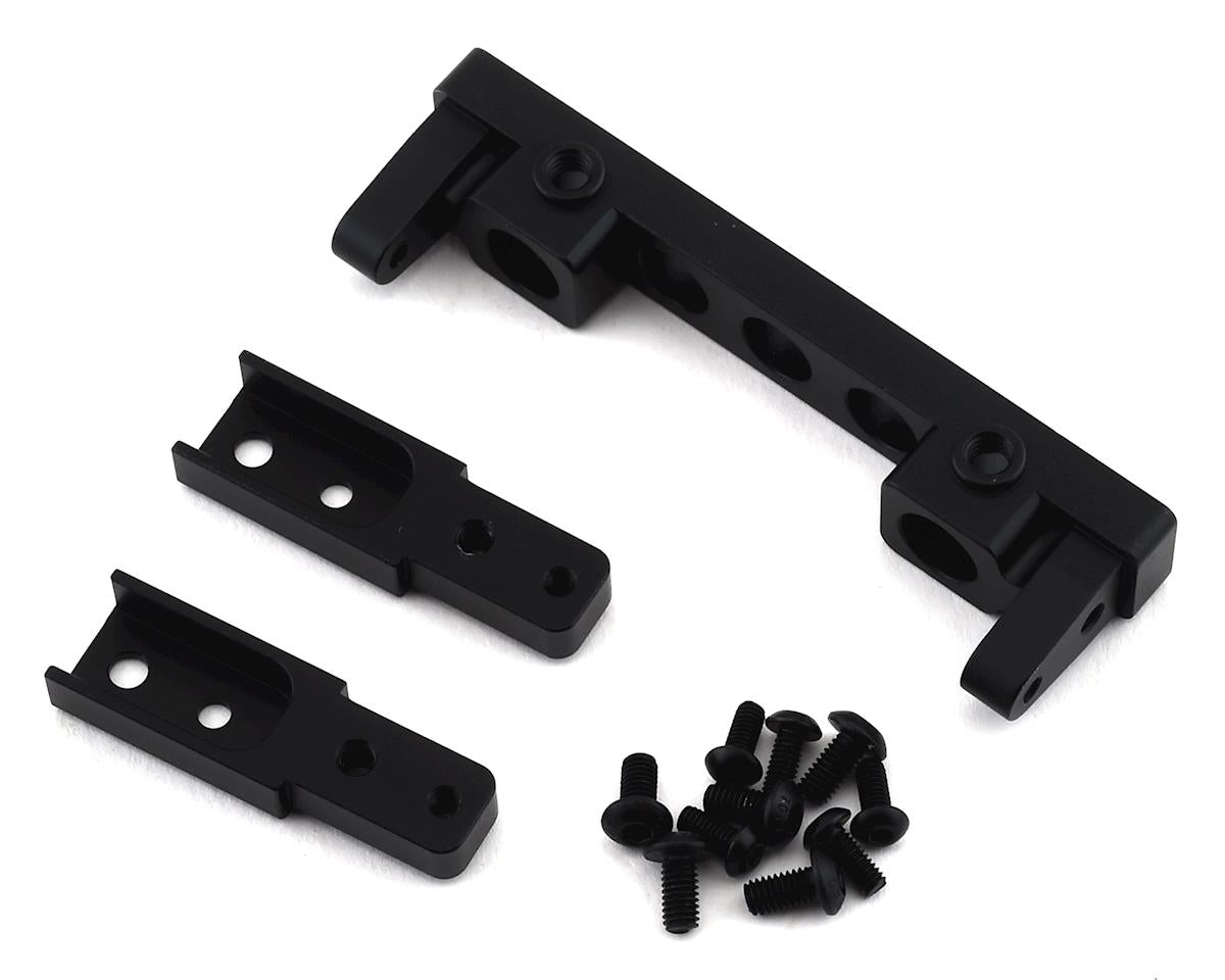 Aluminum Rear Bumper Mount with Rail Extension for SCX10 II (SSD00287)