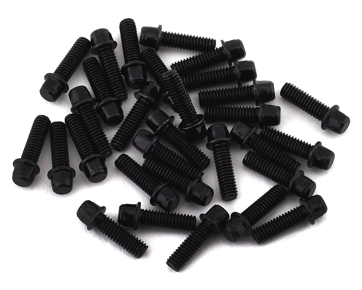 Scale Wheel Bolts Black for SSD Wheels (30) (SSD00408)