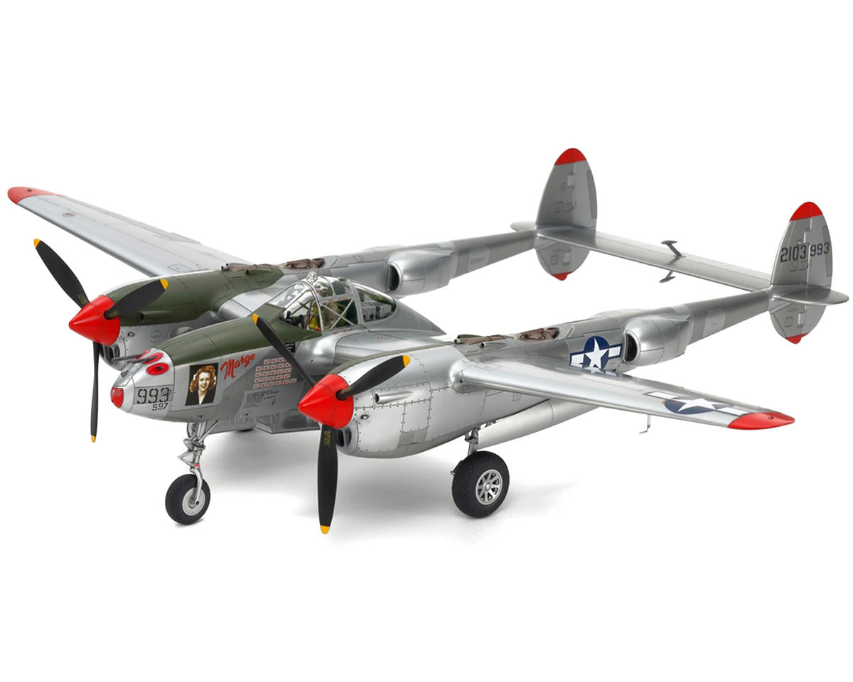 1/48 Lockheed P-38 J Lightning Plastic Model Kit (TAM61123)