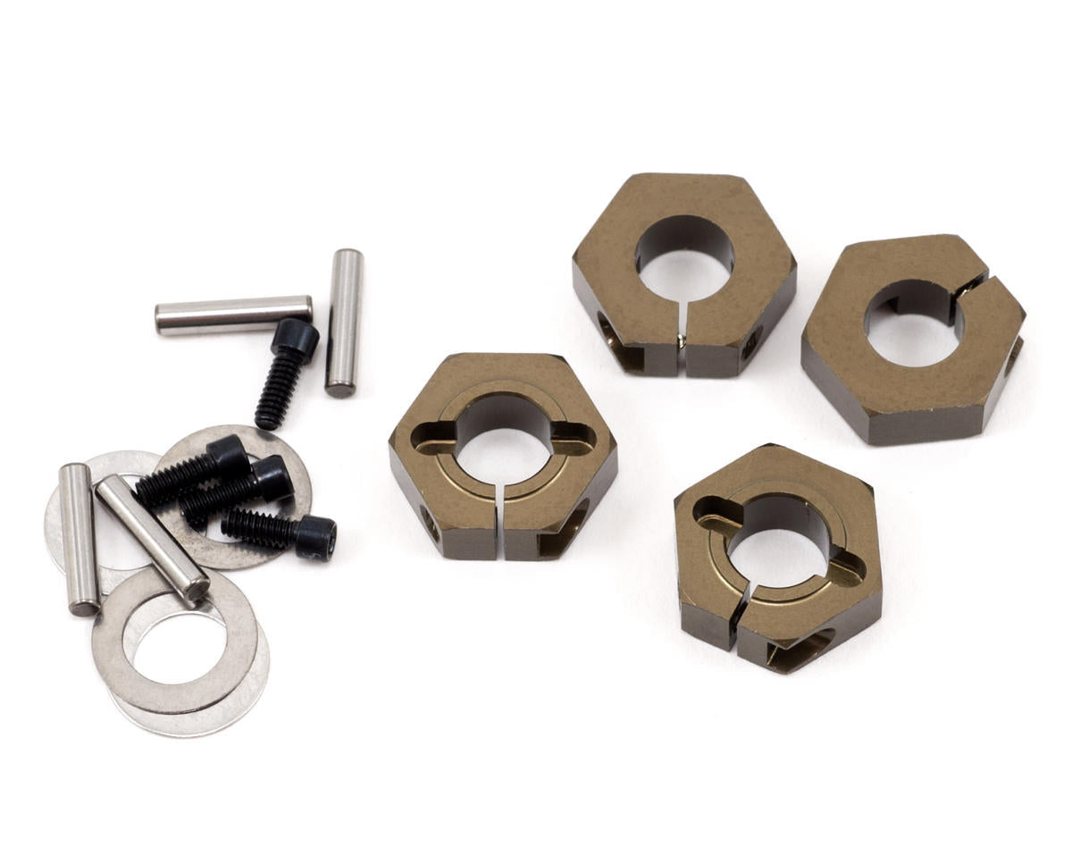 Aluminum Clamping Wheel Hex Set 12mm (4) (TKR5571A)