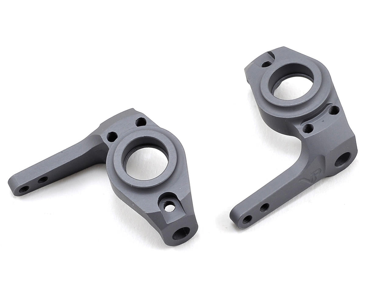 Aluminum Knuckles 8-Degree Gray for SCX10 (2) (VPS02856)