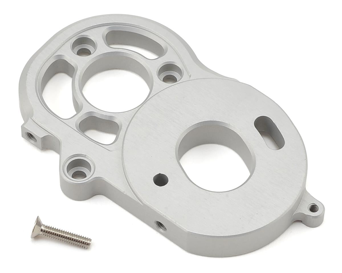 Aluminum 2-Speed Transmission Motor Plate Silver for SCX10 II (VPS08101)